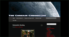 Desktop Screenshot of corsairchronicles.com